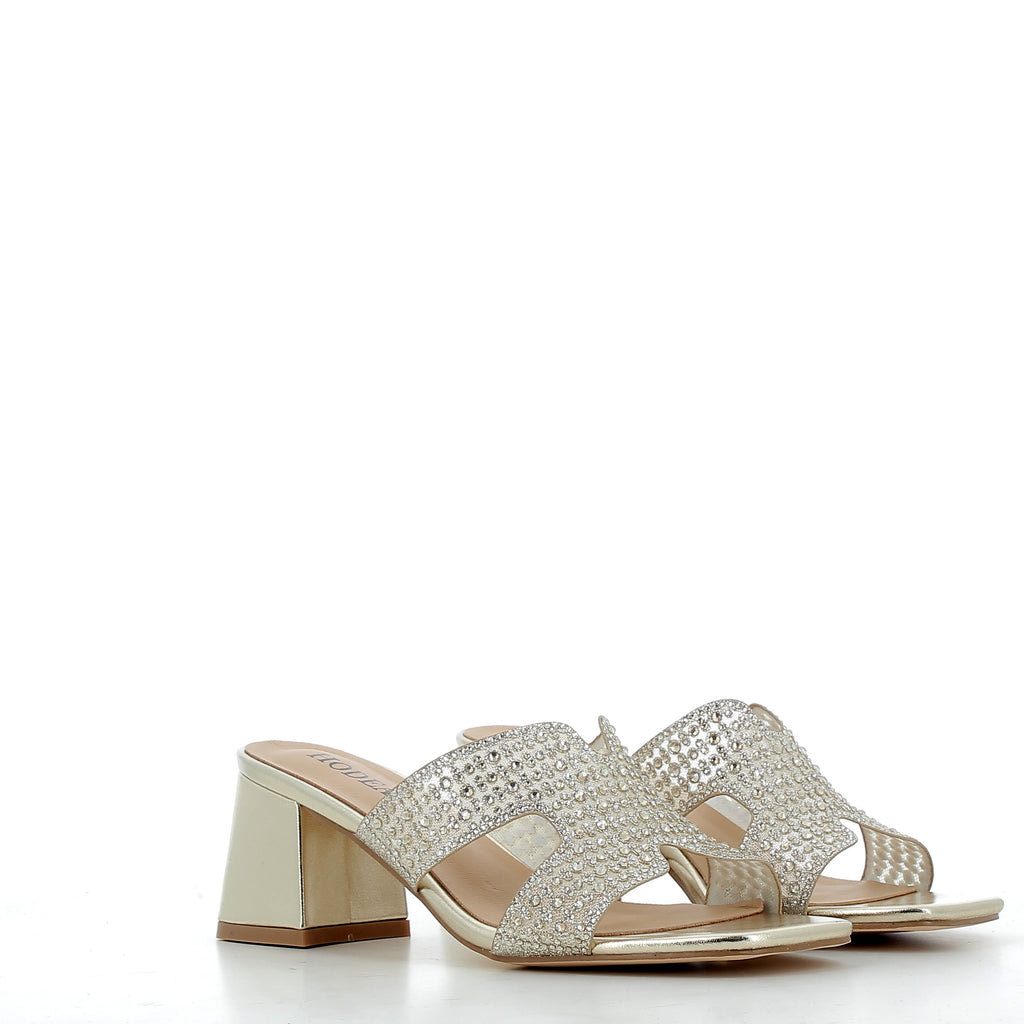 Hodea Zaira Platinum Sandals