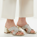 Hodea Zaira Platinum Sandals