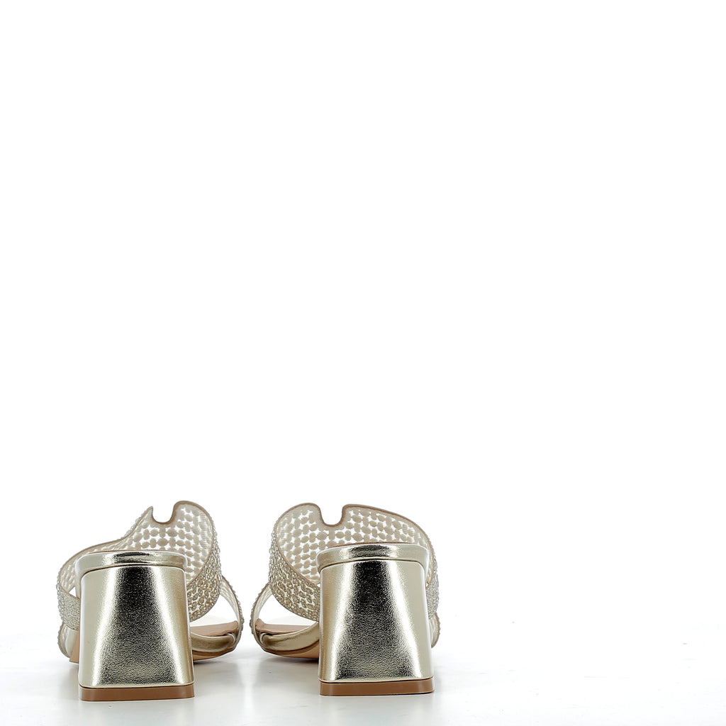 Hodea Zaira Platinum Sandals