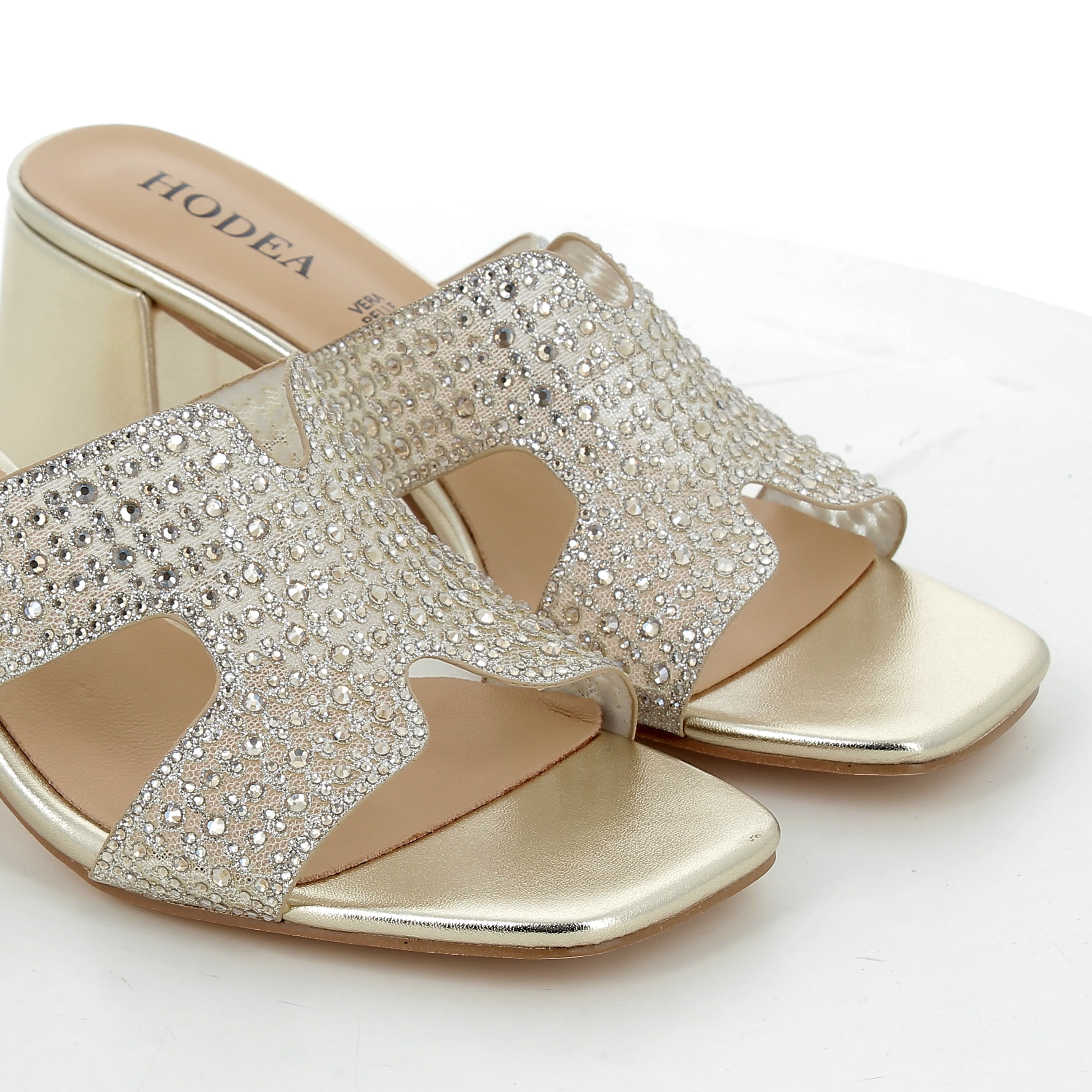 Hodea Zaira Platinum Sandals