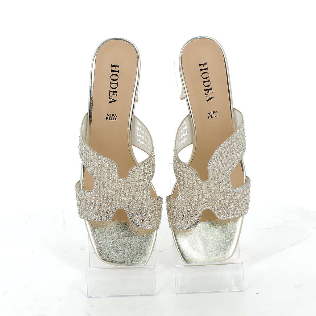 Hodea Zaira Platinum Sandals