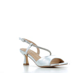 Hodea Sandals White Silver