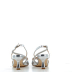 Hodea Sandals White Silver