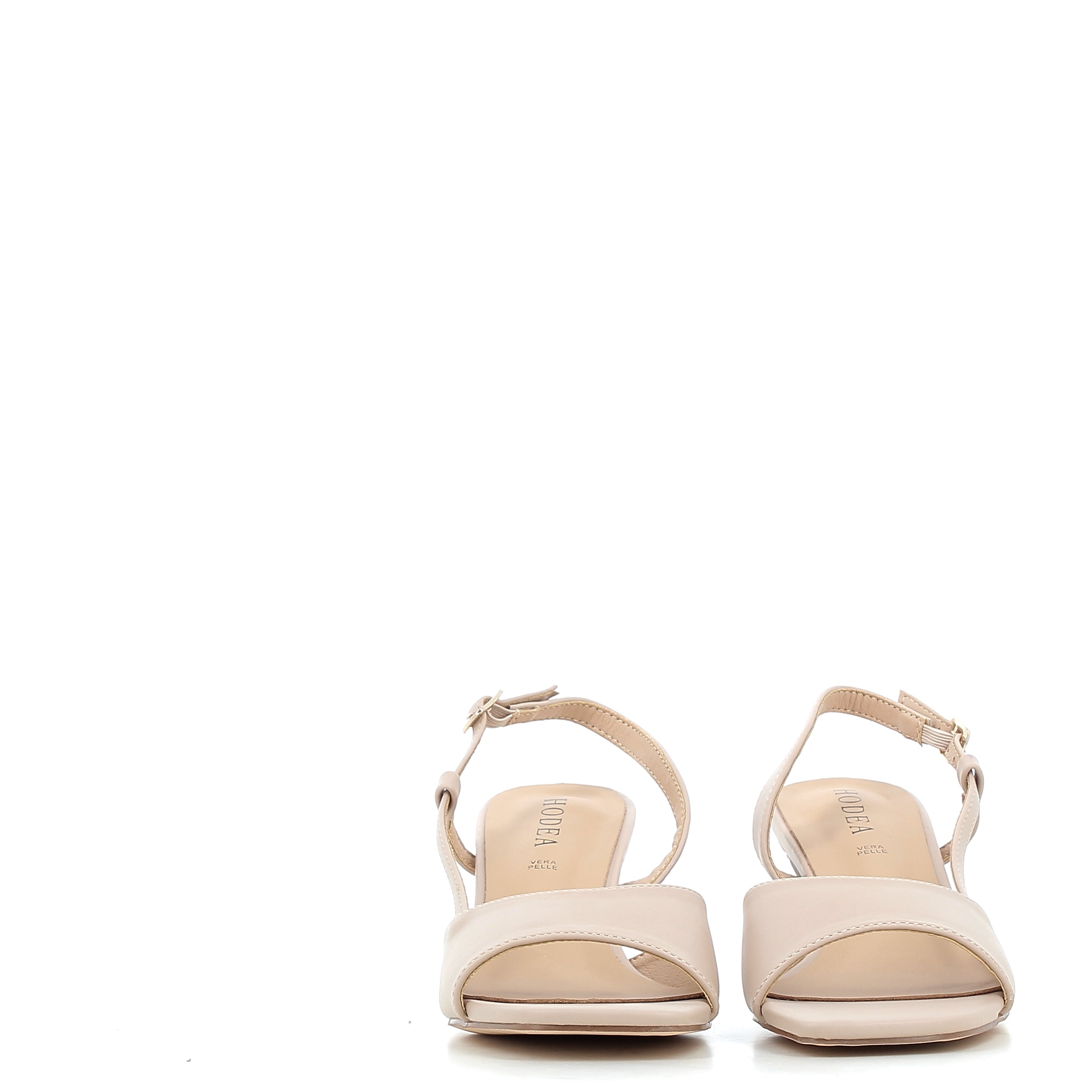 Hodea Dafne Nude Sandals