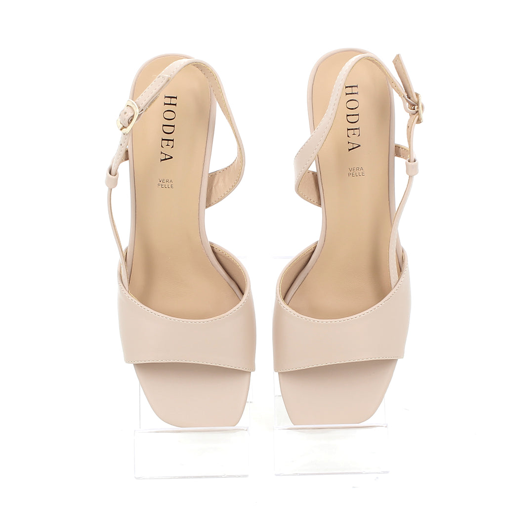 Hodea Dafne Nude Sandals