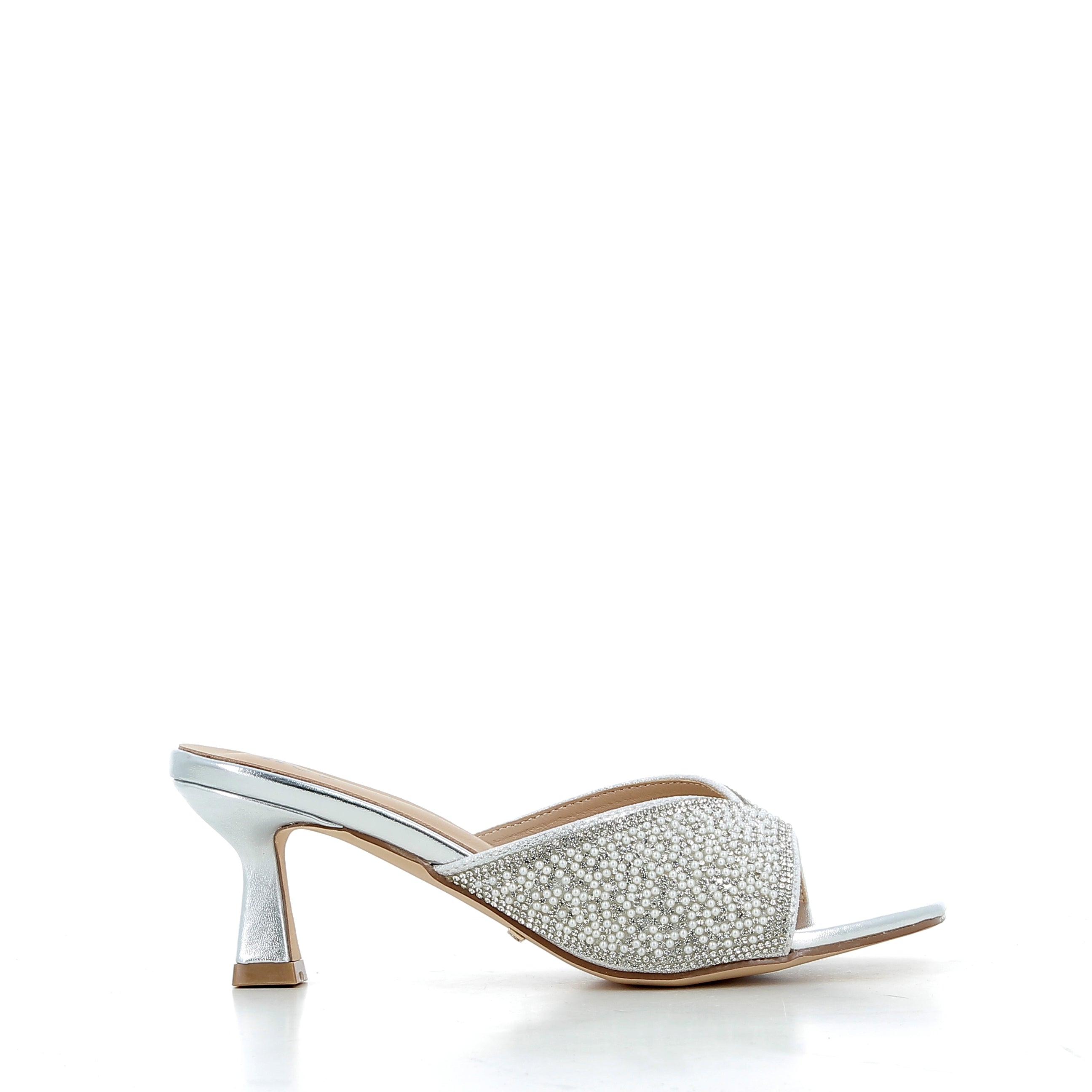 Hodea Ginevra Silver Sandals