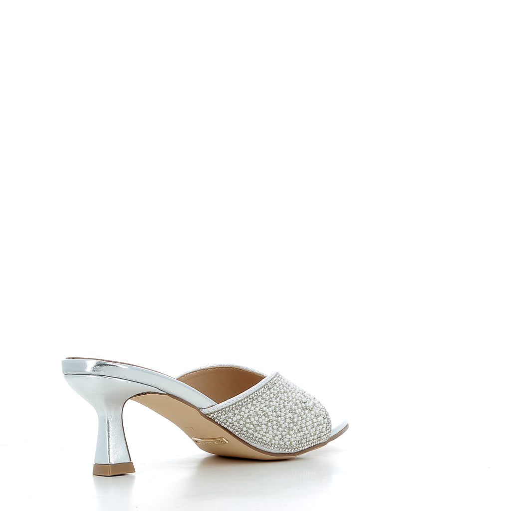 Hodea Ginevra Silver Sandals