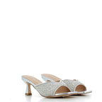 Hodea Ginevra Silver Sandals