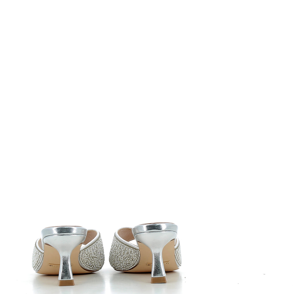 Hodea Ginevra Silver Sandals