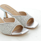 Hodea Ginevra Silver Sandals