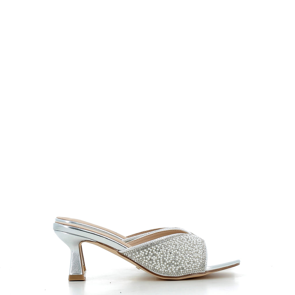 Hodea Ginevra Silver Sandals