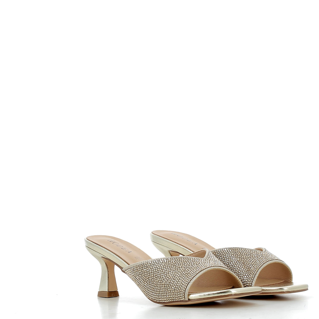 Hodea Ginevra Platinum Sandals