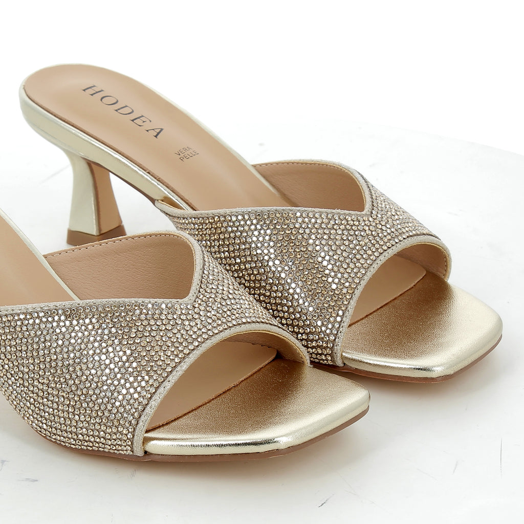 Hodea Ginevra Platinum Sandals