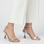 Hodea Gabriella Silver Sandals