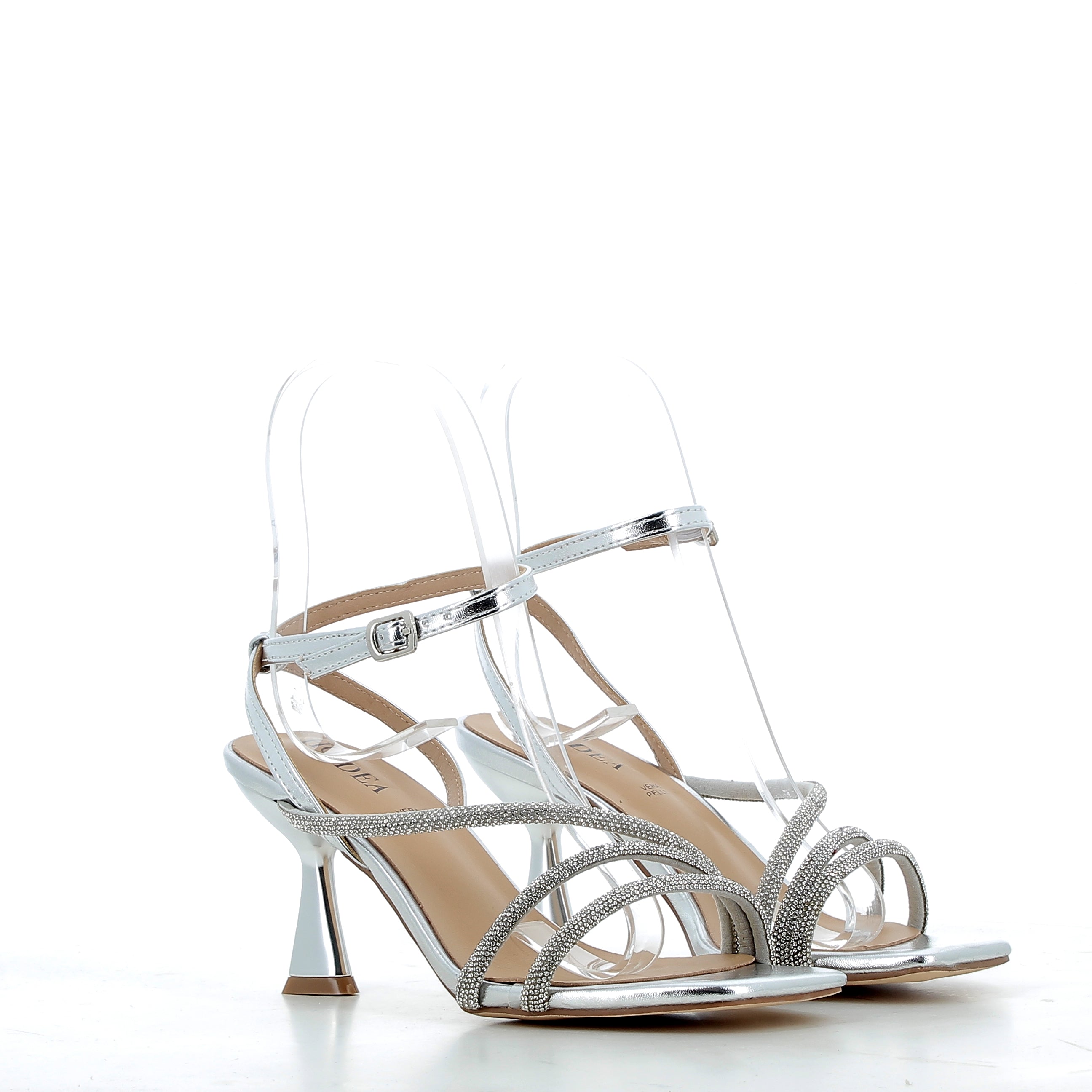 Hodea Mariangela Silver Sandals