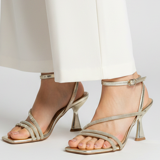 Hodea Sandals Mariangela Platinum