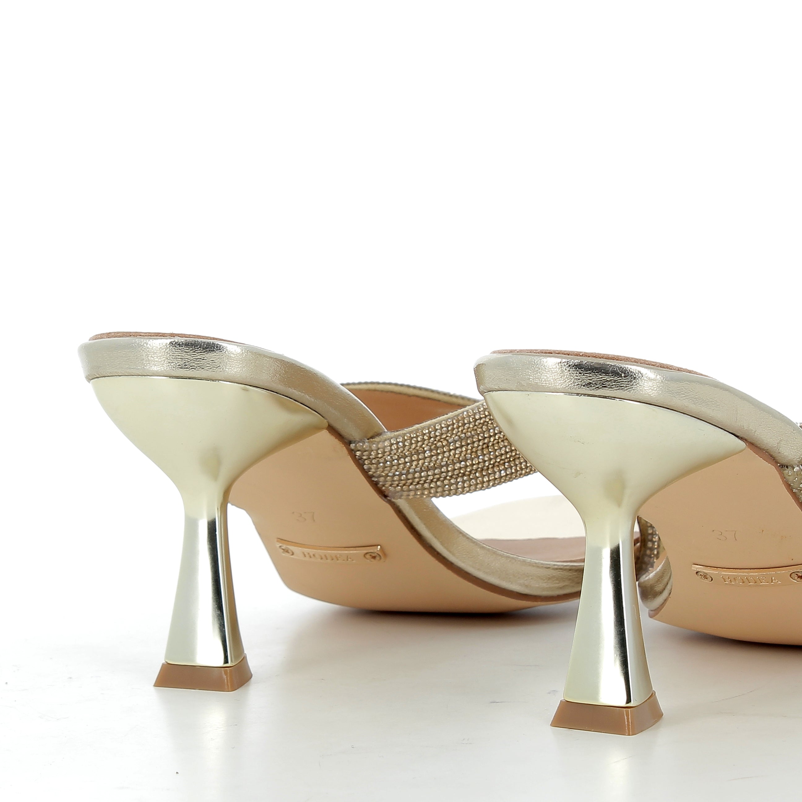 Hodea Antonia Platinum Sandals