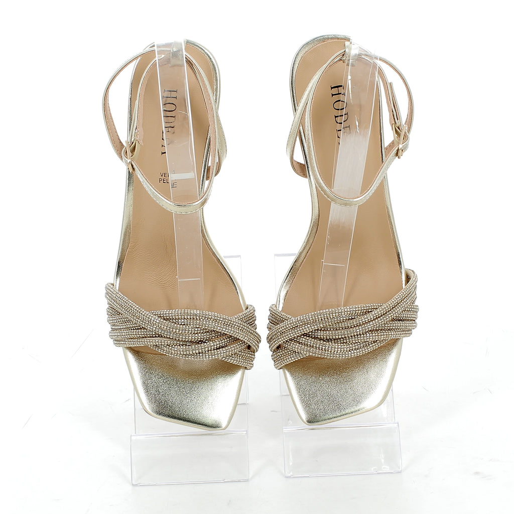 Hodea Camilla Platinum Sandals