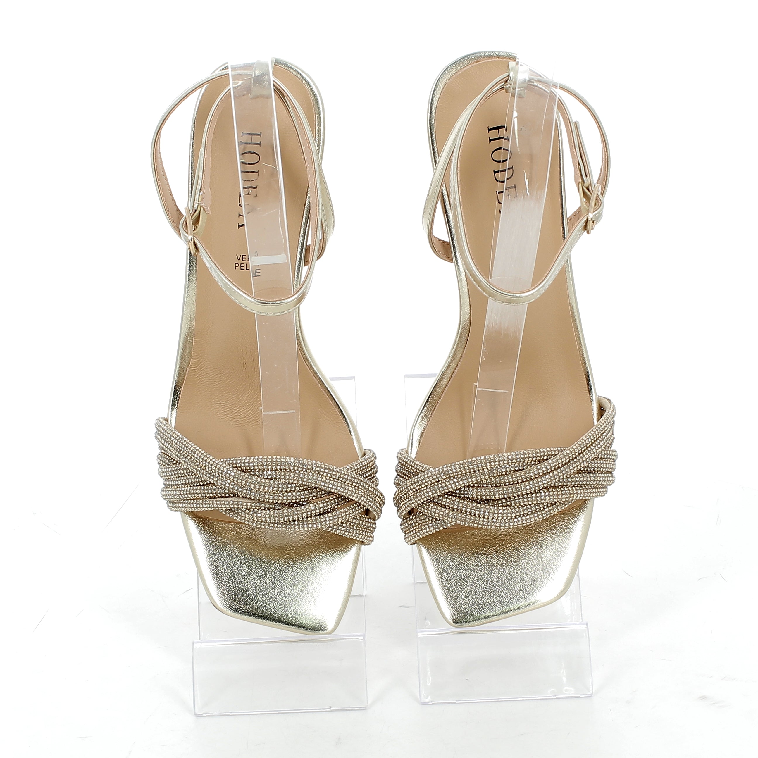 Hodea Camilla Platinum Sandals