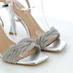 Hodea Camilla Silver Sandals
