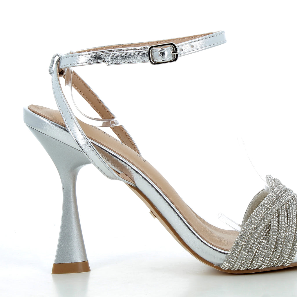 Hodea Camilla Silver Sandals