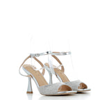 Hodea Samira Silver Sandals