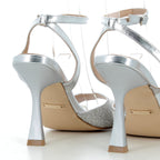 Hodea Samira Silver Sandals