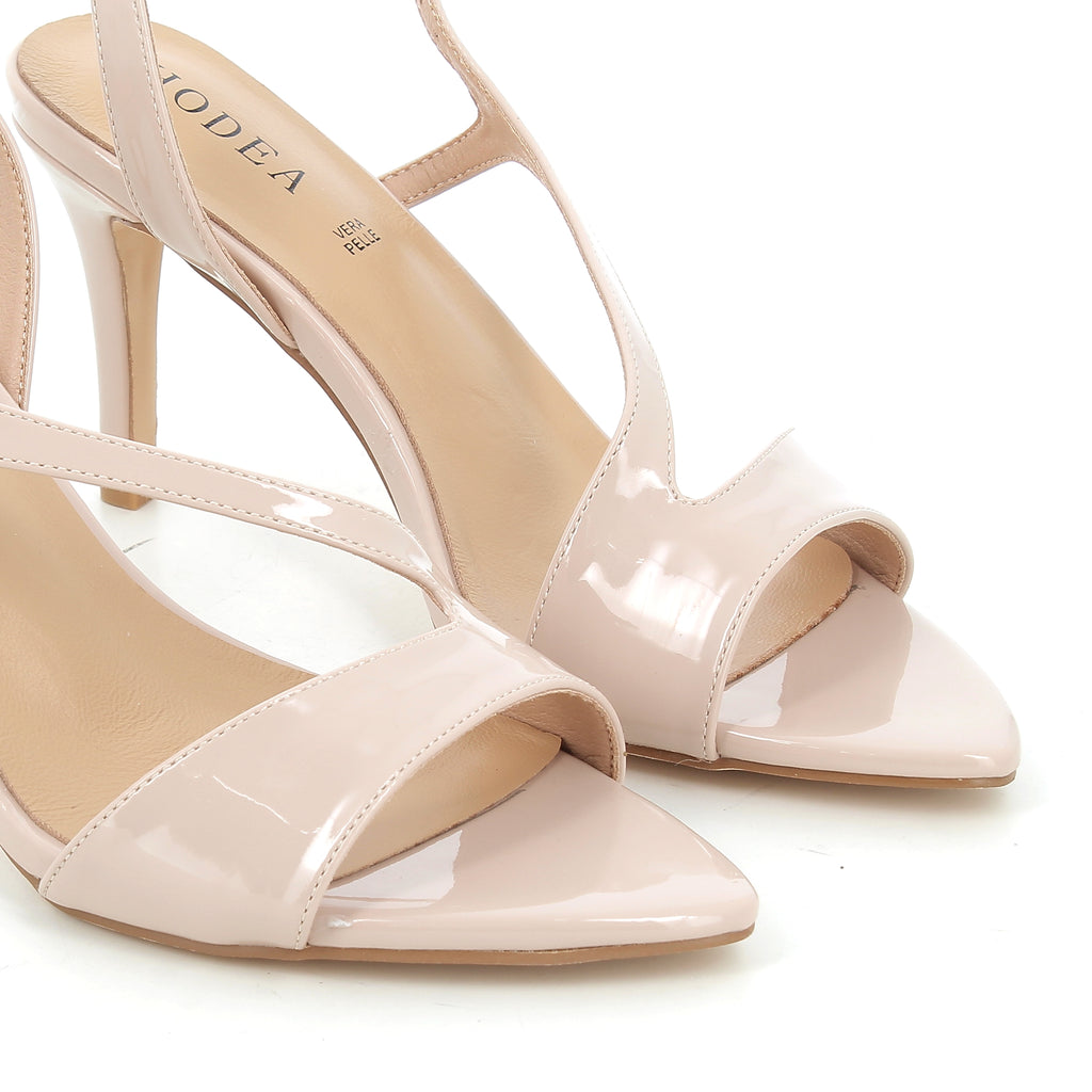 Hodea Beatrice Nude Sandals