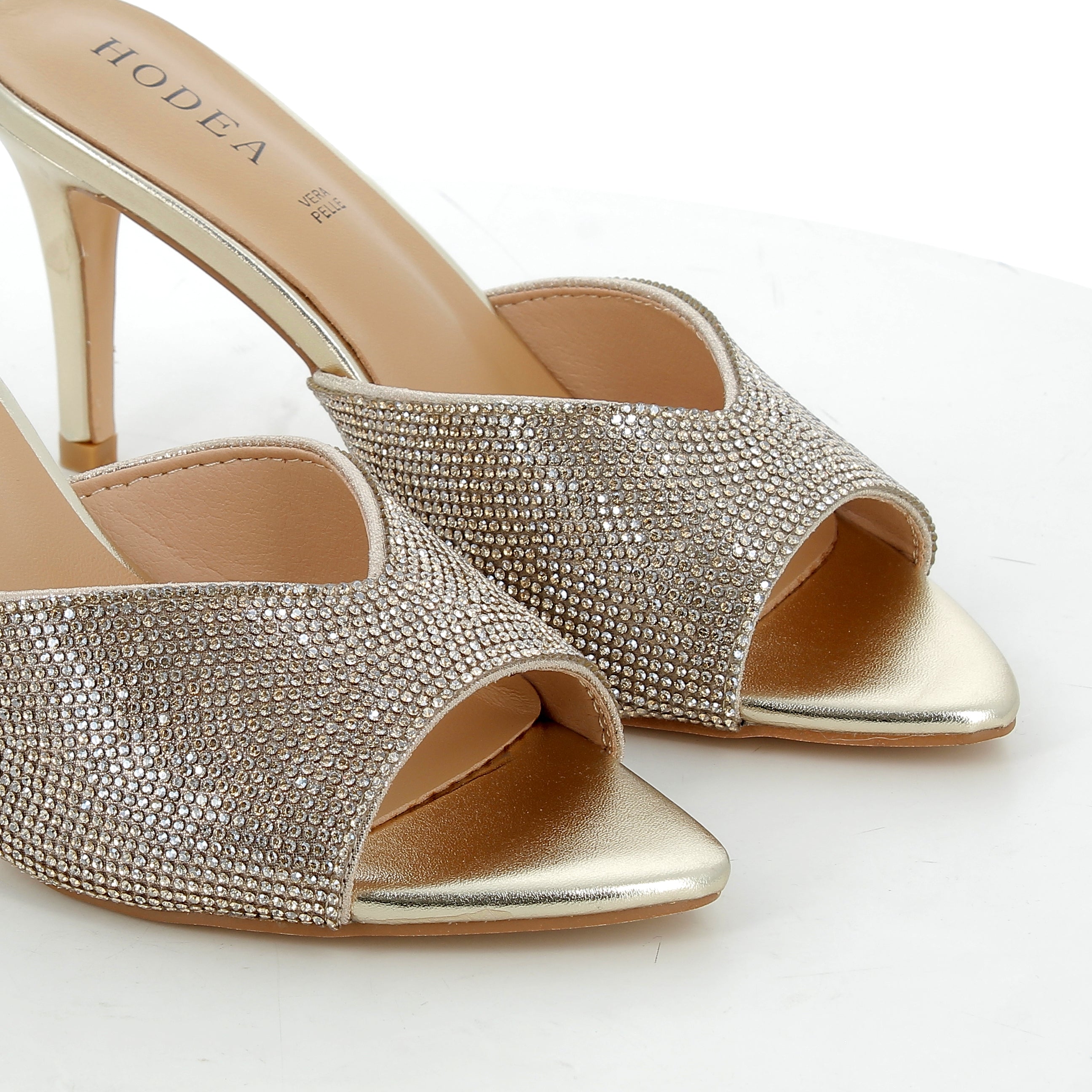 Hodea Sandals Matilde Platinum