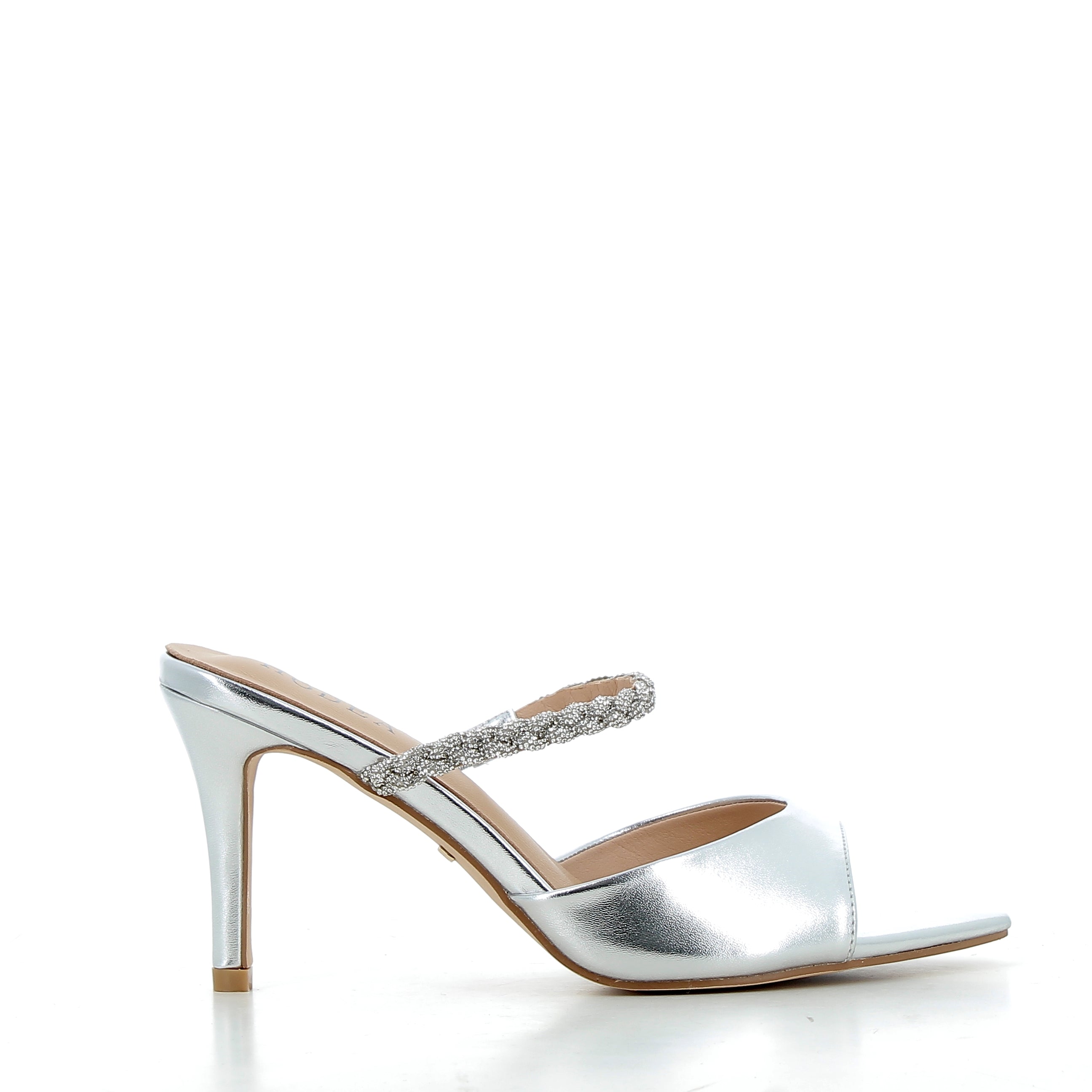 Hodea Nicole Silver Sandals