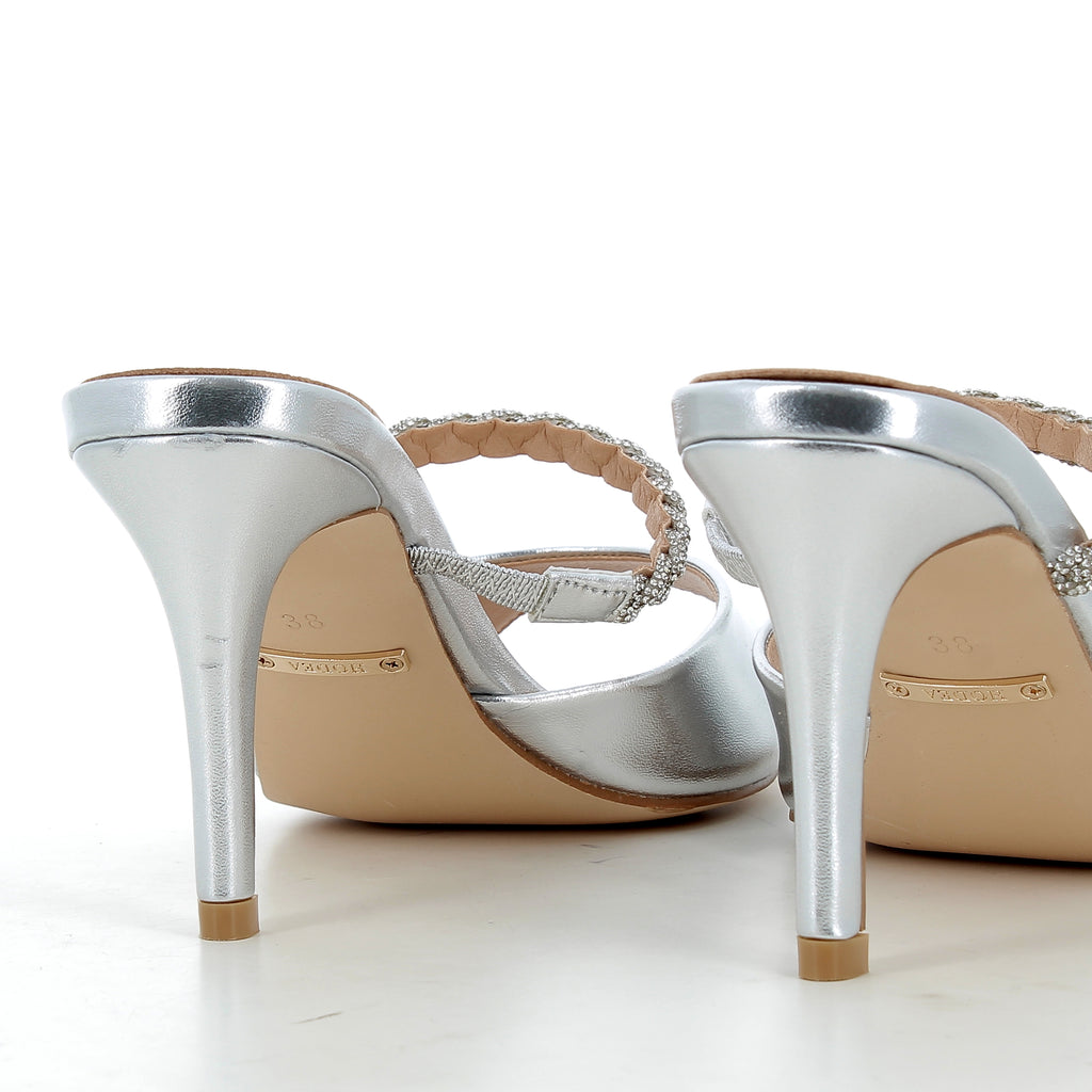 Hodea Nicole Silver Sandals