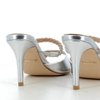Hodea Nicole Silver Sandals