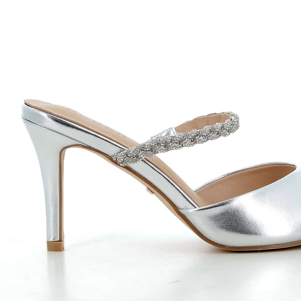 Hodea Nicole Silver Sandals