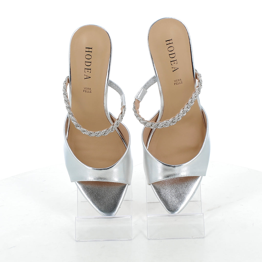 Hodea Nicole Silver Sandals