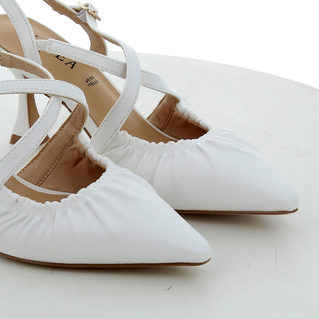 Hodea Slingback Fiorella White