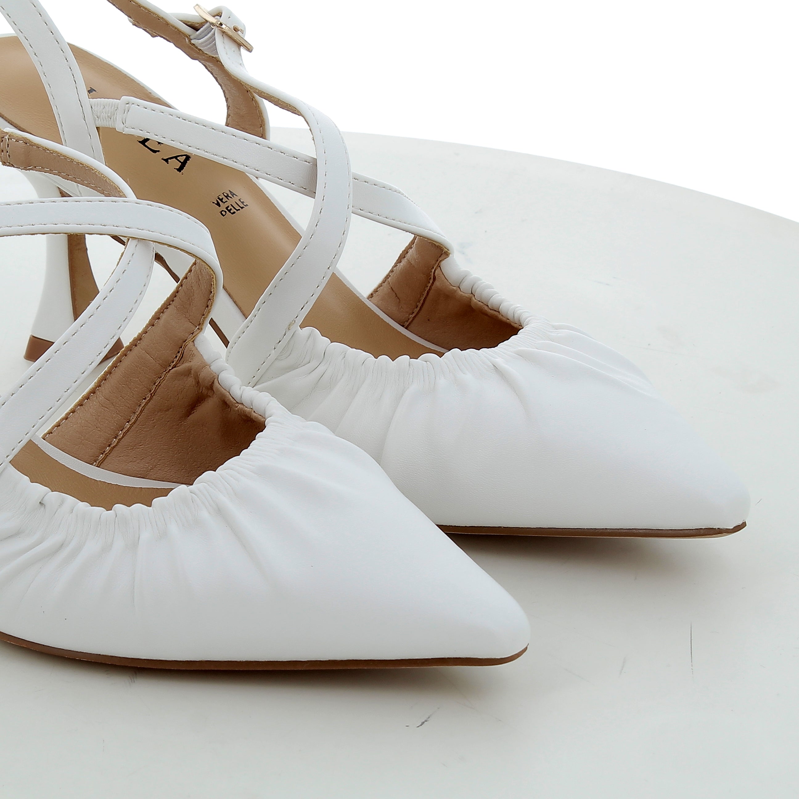 Hodea Slingback Fiorella White