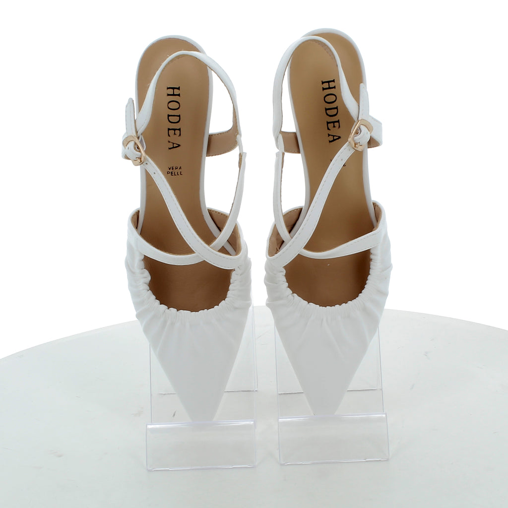 Hodea Slingback Fiorella White