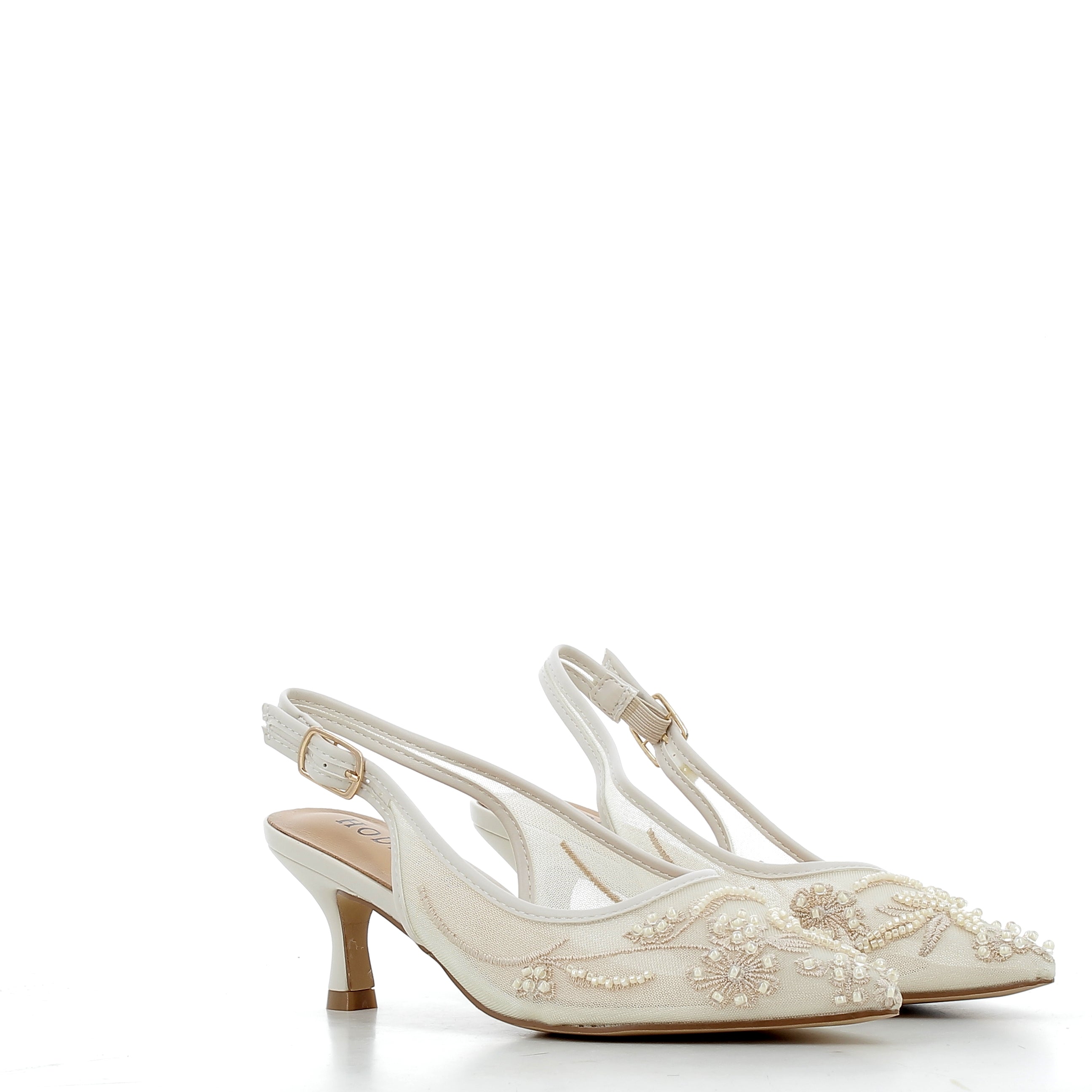 Hodea Slingback Light White