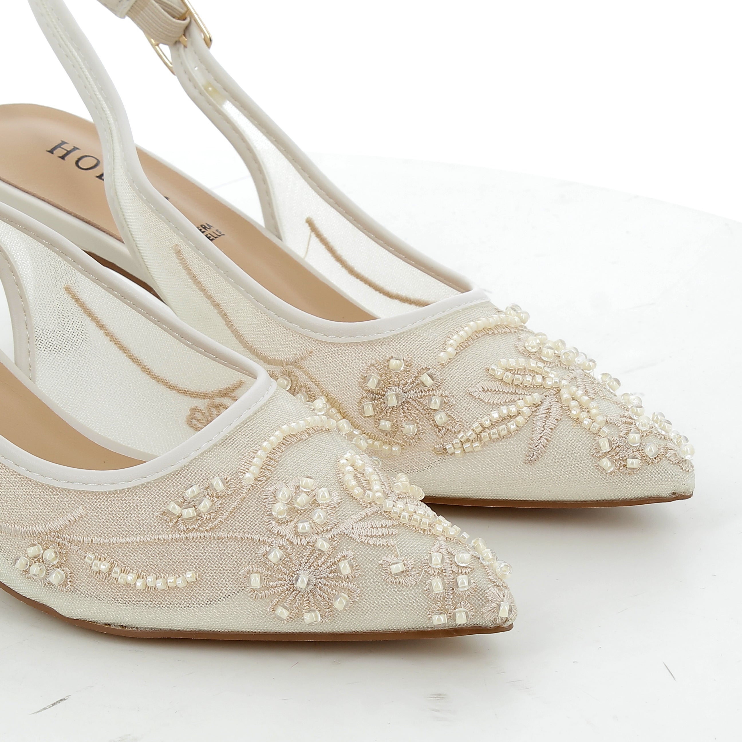Hodea Slingback Light White