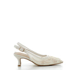 Hodea Slingback Jasny Biały