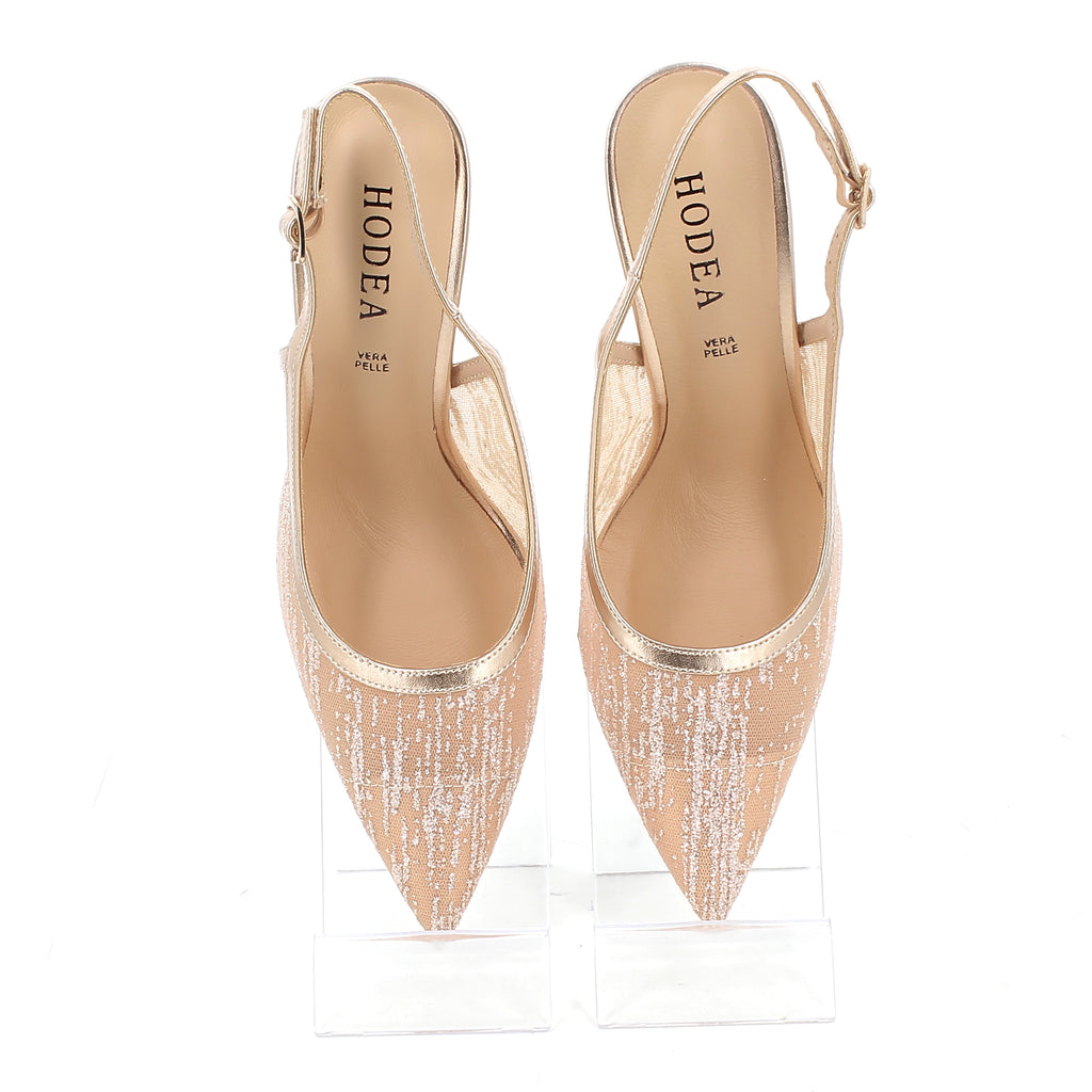 Hodea Assunta Nude Slingback