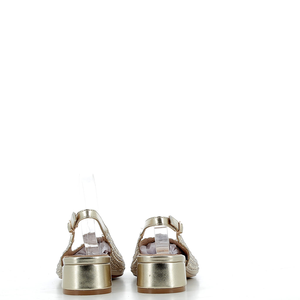 Hodea Slingback Gioia Platinum
