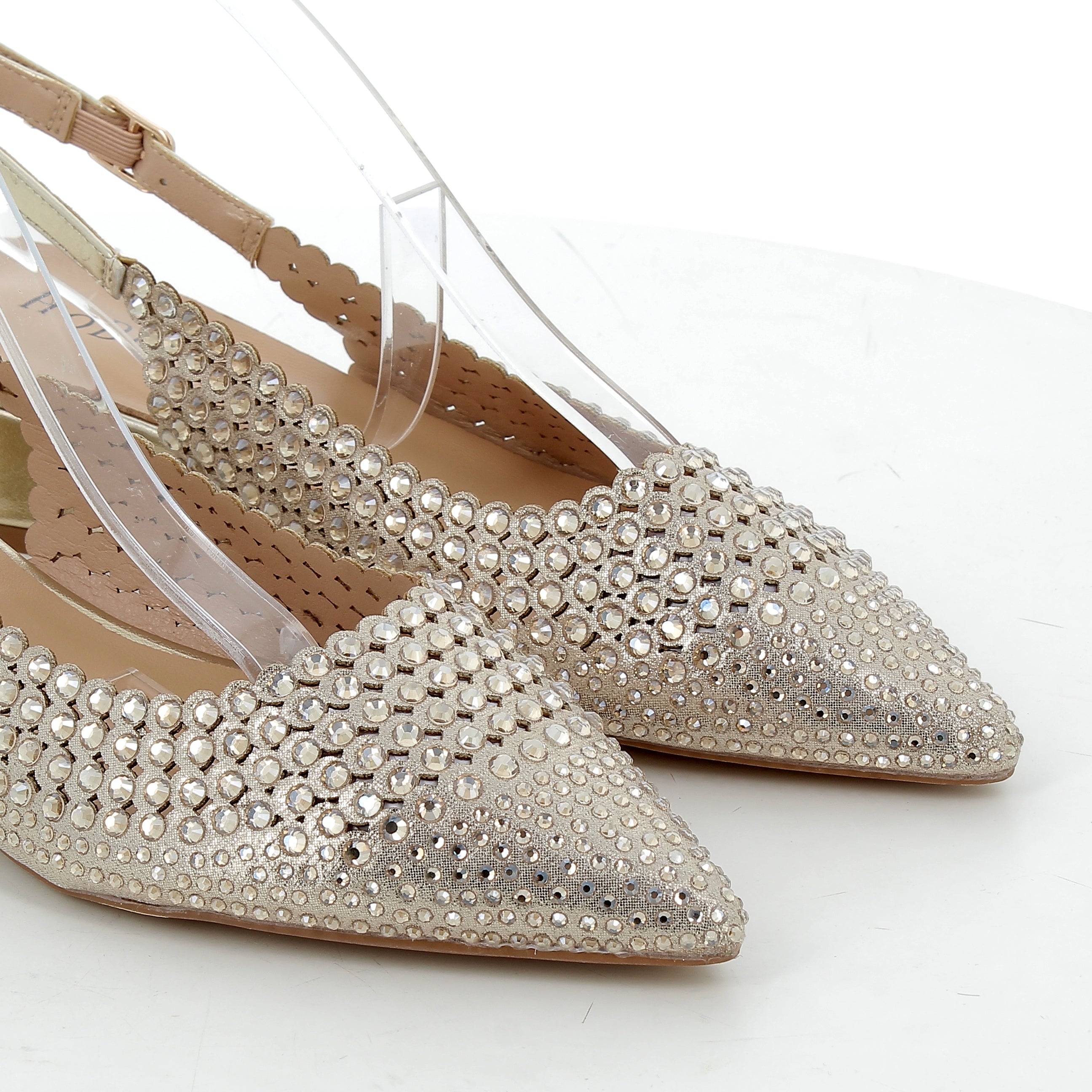 Hodea Slingback Gioia Platinum