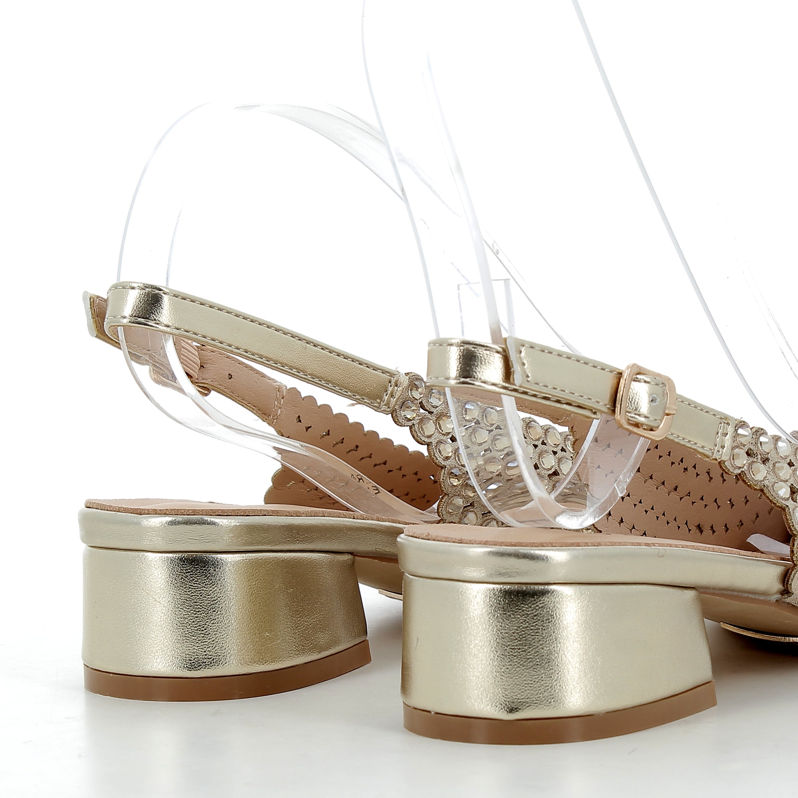 Hodea Slingback Gioia Platinum