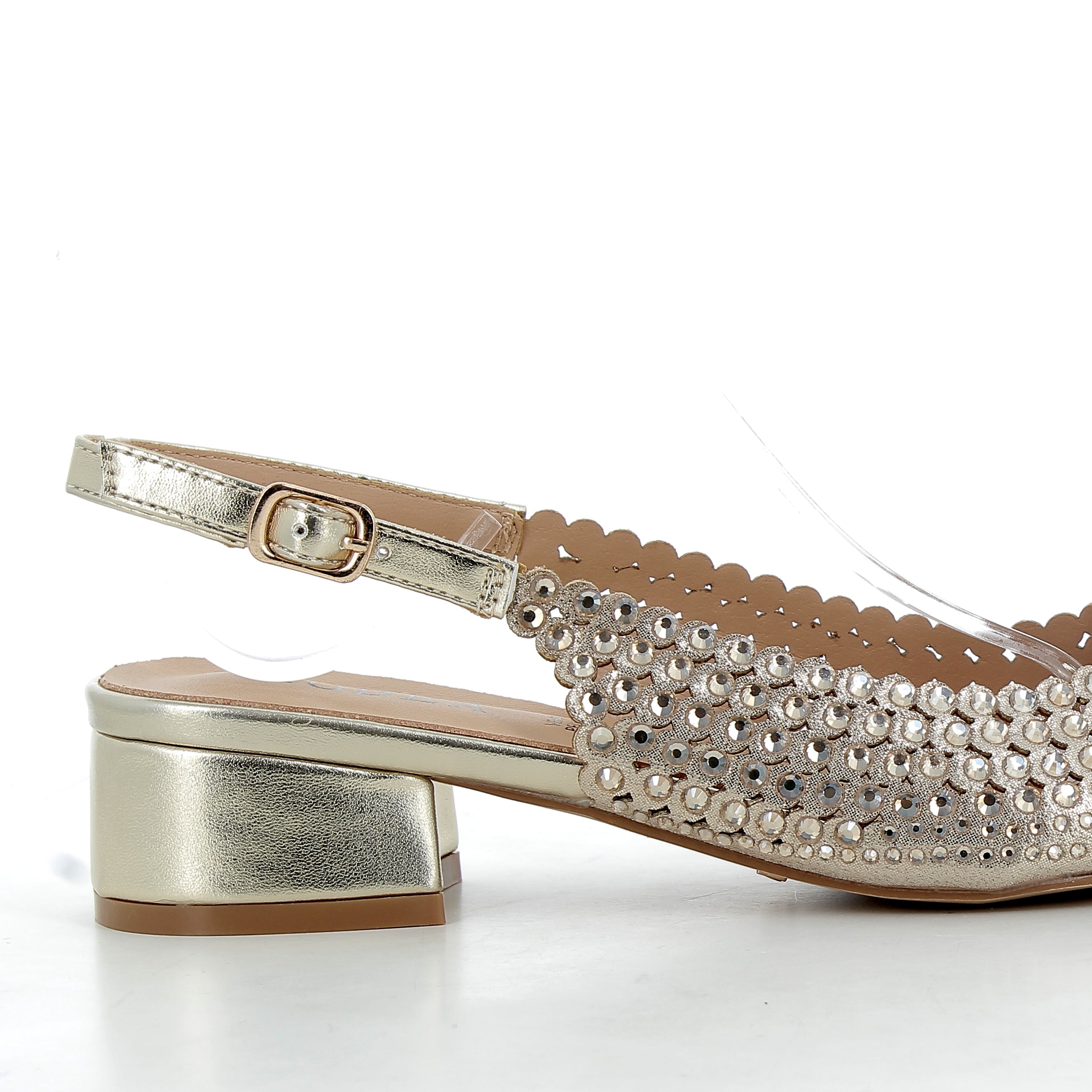Hodea Slingback Gioia Platinum