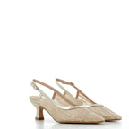 Hodea Linda Platinum Slingback