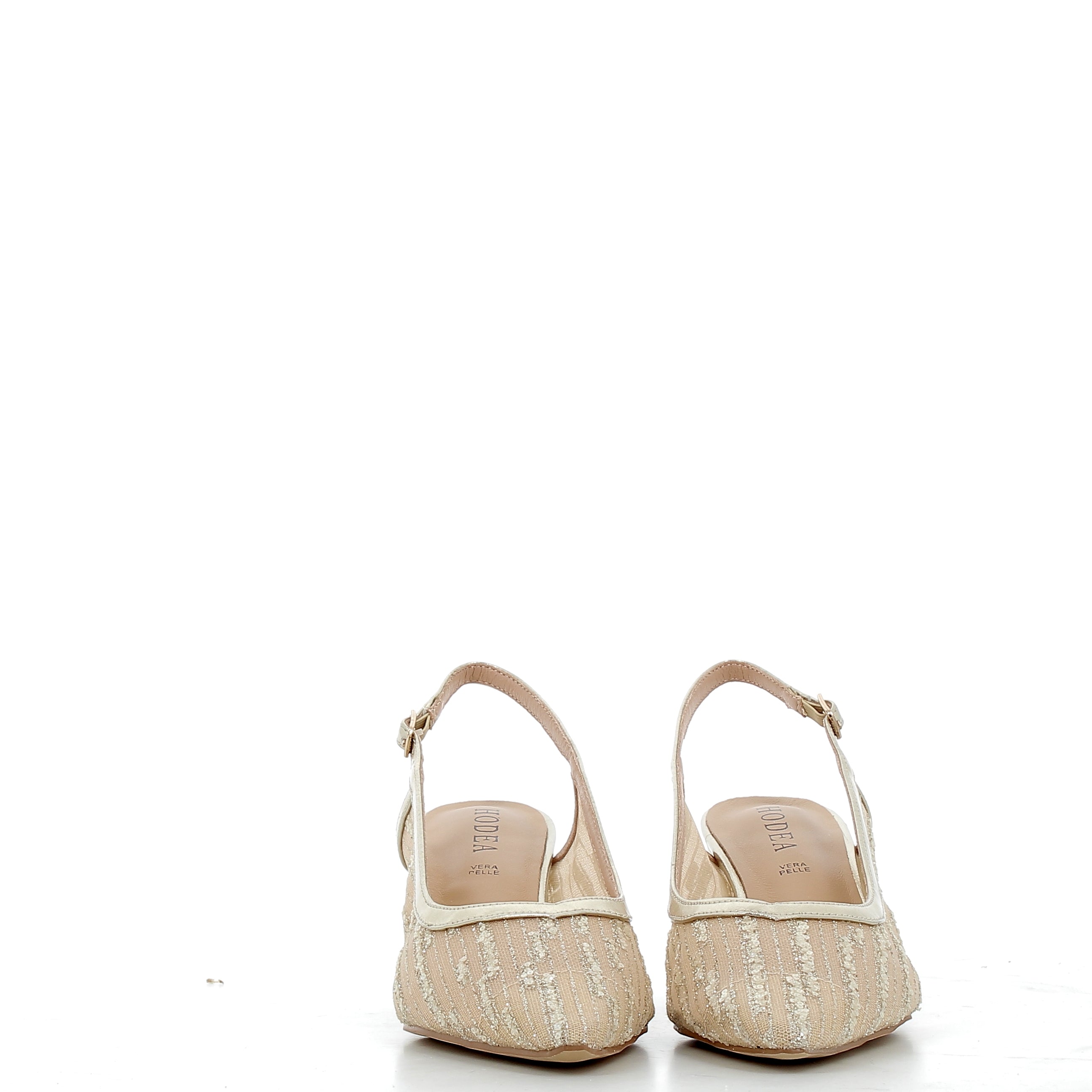Hodea Linda Platinum Slingback