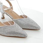 Hodea Elsa Silver Slingback