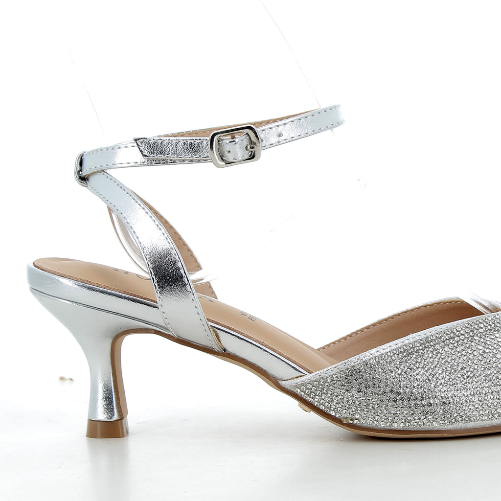 Hodea Elsa Silver Slingback