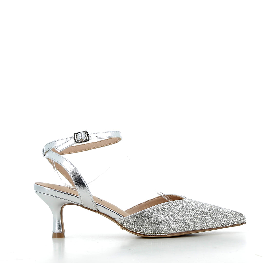 Hodea Elsa Silver Slingback